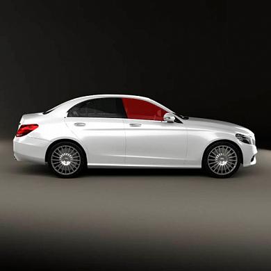 Стекло переднее правое A2057253800 Мерседес С-класса W205 (2018-2023)
