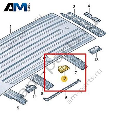 Кронштейн Volkswagen id-Buzz 2023-2024 1T3817550AКупить кронштейн 1T3817550A на Фольксваген id-Buzz 2023-2024 на выгодных условиях