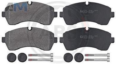 Передние тормозные колодки ABS 37552 на Volkswagen Crafter (2006-2016)