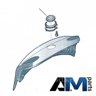 Эмблема VW задняя для Passat CC 3AE853617FXC