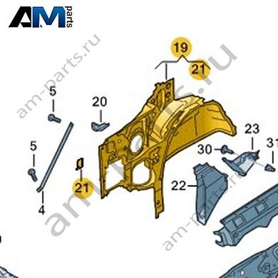 Внутренняя часть колесной арки Volkswagen T-Roc Cabrio 2020-2024 2GC810004AКупить внутреннюю часть колесной арки 2GC810004A Фольксваген Т-рок Кабриолет 2020-2024 по минимальной цене