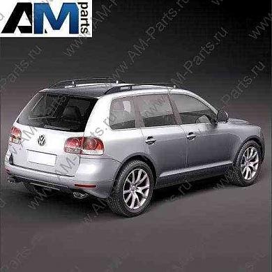 Стекло двери зад прав тонированное Туарег (2003-2010) 7L6845206D