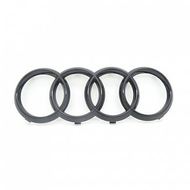 Эмблема Audi для решетки радиатора (черная) Ауди Q7 4М (рестайлинг) 4M0853605T94