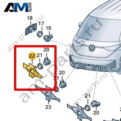 Кронштейн датчика Volkswagen id-Buzz 2023-2024 1T3919494Купить кронштейн датчика 1T3919494 на Фольксваген id-Buzz 2023-2024 по минимальной цене