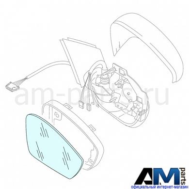 Зеркальный элемент на Skoda 565857522BКупить зеркальный элемент для Skoda 565857522B- Доставка на дом