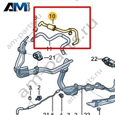 Вентиляционный патрубок VAG 06L201993AКупить вентиляционный патрубок 06L201993A для Фольксваген/Ауди/Шкода- спец. Цена