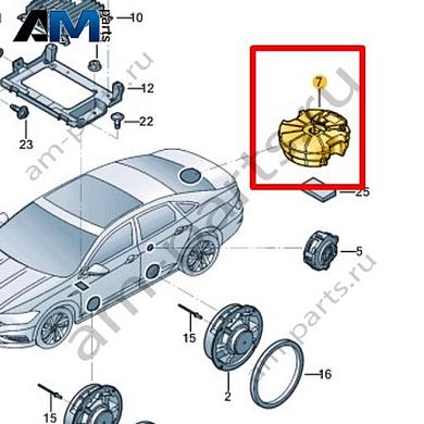 Сабвуфер Volkswagen Jetta VII 2020-2024 17A035621BКупить сабвуфер 17A035621B на Фольксваген Джетта VII 2020-2024- гарантия наличия