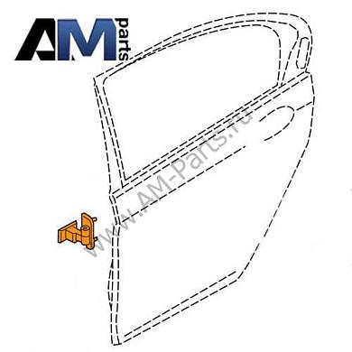 Петля двери левая верхняя BMW X4 G02 41517420093