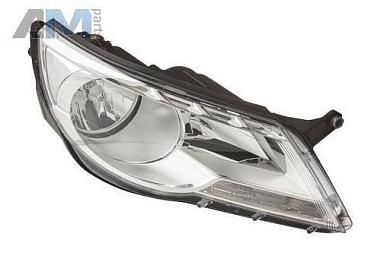 Фара правая (1ED247038221) HELLA для Volkswagen Tiguan I (2007-2011)