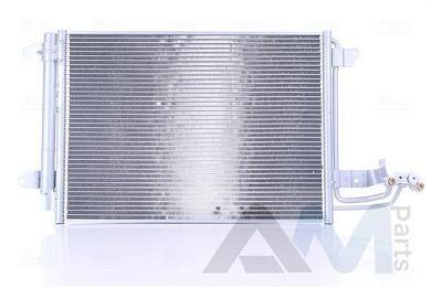 Радиатор кондиционера 1K0820411AH Volkswagen Caddy (2015-2020) 1.6SRE(110/90л.с.)