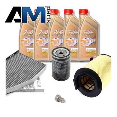 Набор для ТО-1/3 Volkswagen Caddy 2.0 TSI (масло Castrol LL3 5W30 504/507)