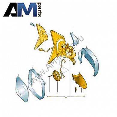 Корпус наружного зеркала для Volkswagen Transporter 7H1857508R9B9Купить оригинальную корпус наружного зеркала Volkswagen Transporter 7H1857508R9B9- Подходит для автомобилей на гарантии