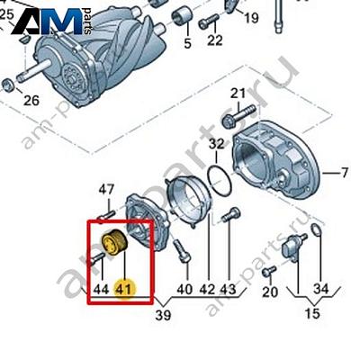 Шкив VAG 06E145255HКупить шкив 06E145255H для Фольксваген/Ауди/Шкода на выгодных условиях