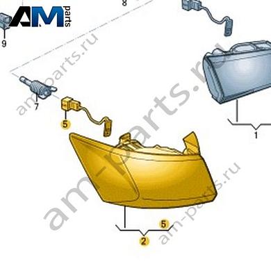 Светодиодный задний левый фонарь Volkswagen Taos 2021-2023 2GL945095Купить светодиодный задний левый фонарь 2GL945095 Фольксваген Таос 2021-2023- выгодные цены
