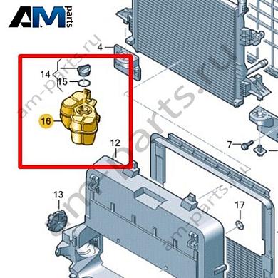 Расширительный бачок Volkswagen id3 2020-2024 1EA121407HКупить расширительный бачок 1EA121407H на Фольксваген id3 2020-2024- гарантия наличия