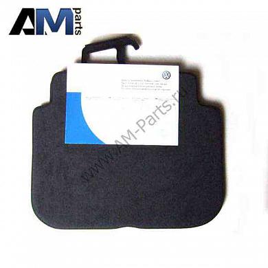 Комплект задних ковров салона текстиль Caddy (2 шт.) 2K1061276PARYJ