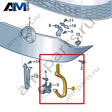 Поворотная скоба Volkswagen id-Buzz 2023-2024 1T3823259Купить поворотную скобу 1T3823259 Фольксваген id-Buzz 2023-2024- гарантия наличия