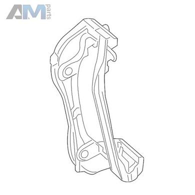 Скоба суппорта левая A2054215300 Mercedes CLS C257