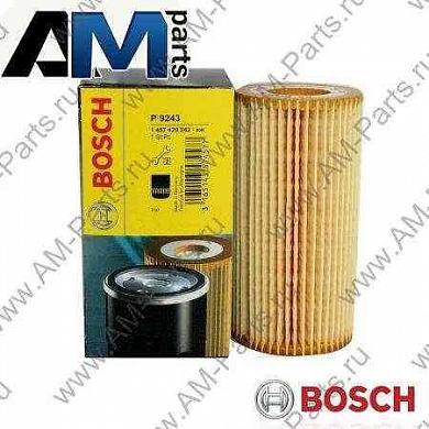 Фильтр масляный Пассат Б6 2.0 FSI (150 л.с.) 1457429243 Bosch