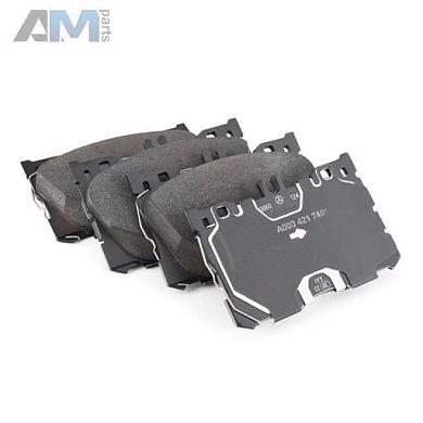 Передние тормозные колодки A0004204904 Mercedes W205 AMG С43