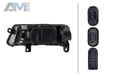 Адаптивная фара правая (1ZS009701121) HELLA Audi A6 (С6) 2004-2011