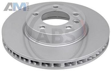 Передний правый тормозной диск ABS 17501  Volkswagen Touareg I (2003-2010)