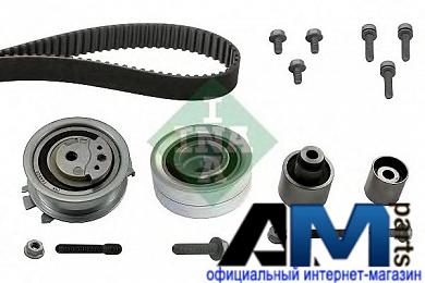 Ремкомплект ГРМ Фольксваген CC 2.0 TDI (136/140/170 л.с.) 530055010 INA