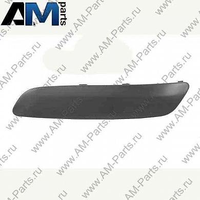 Молдинг переднего бампера правый Гольф Плюс 2005-2009 5M0807656 9B9