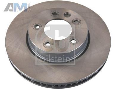 Передний левый тормозной диск FEBI 33165  Volkswagen Touareg II (2014-2018)