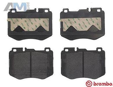 Передние тормозные колодки (P50120) BREMBO на Mercedes GLC X253 200/200d/220d/300d (рестайлинг)