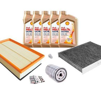 Комплект фильтров для ТО-2 Transporter 2.0 с маслом Shell 0W30