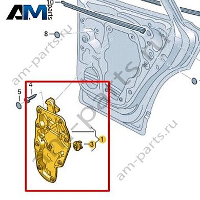 Стеклоподъемник без электродвигателя задний левый Volkswagen id4/id5 2021-2024 11A839461BКупить стеклоподъемник без электродвигателя задний левый 11A839461B Фольксваген id4/id5 2021-2024 по минимальной цене