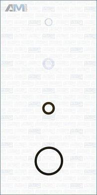 Комплект уплотнений форсунки на 135 цилиндр (AJUSA) 77009400 для  Volkswagen Touareg II (2014-2018) 3.6FSI