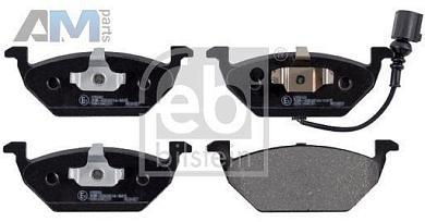 Передние тормозные колодки FEBI 16446 на Skoda Rapid 1 (2012-2020)