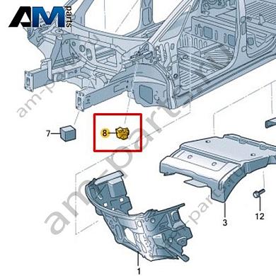 Шумоизоляция водоотводного короба Volkswagen id3 2020-2024 10A864760Купить шумоизоляцию водоотводного короба 10A864760 Фольксваген id3 2020-2024- спец. Цена