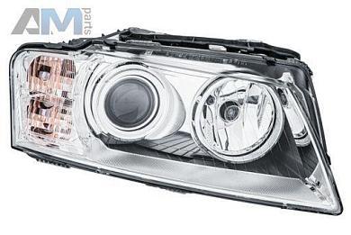 Ксеноновая правая фара (1EL009236621) HELLA для Audi A8 (D3) 2002-2010