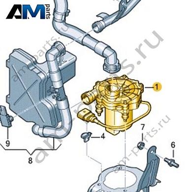 Насос вторичного воздуха с сильфоном VAG 06L959231Купить насос вторичного воздуха с сильфоном 06L959231 Фольксваген/Ауди/Шкода- минимальная цена