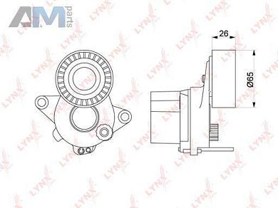 Натяжитель приводного ремня PT3217 (LYNXauto) для автомобилей MBОформить заказ на натяжитель приводного ремня PT3217 производства LYNXauto для Мерседес на выгодных условиях