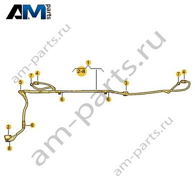Провода подогрева жиклеров Volkswagen id-Buzz 2023-2024 1N3971204DКупить провода подогрева жиклеров 1N3971204D для Фольксваген id-Buzz 2023-2024 по минимальной цене