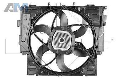 Вентилятор системы охлаждения (NRF) 47728 для BMW 5 серия (F10) 2011-2013 528iX
