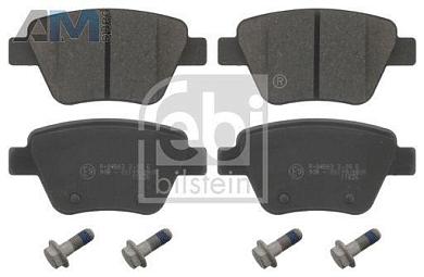 Задние тормозные колодки FEBI 16797 для Volkswagen Jetta VI (2010-2018)